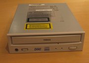 A CD recorder drive.