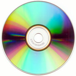 DVD-R writing/reading side